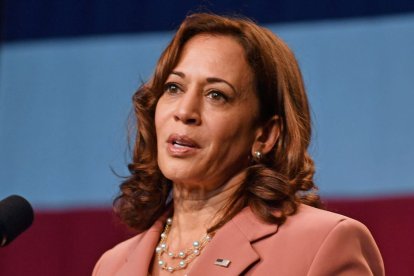 Kamala Harris, durante un acto en septiembre (imagen de archivo)