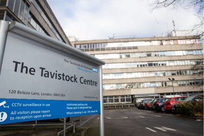 Clínica Tavistock, principal centro de reasignación de género en Reino Unido.