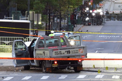 The truck used by the perpetrator Sayfullo Saipov.