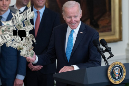 Joe Biden, dólares, gasto