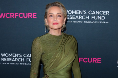 Sharon Stone in Beverly Hills on March 16, 2023.