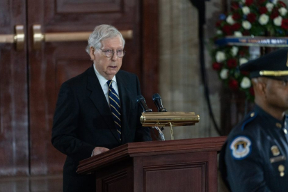 El senador republicano Mitch Mcconnell.