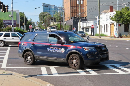 Un vehículo de la Policía de Atlanta en una imagen de archivo.