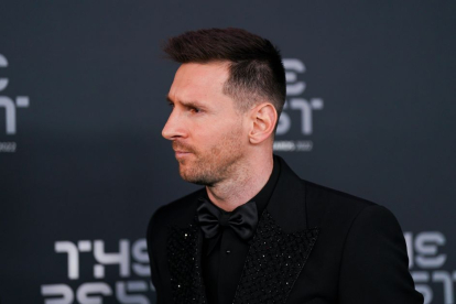 Leo Messi, durante una gala de los premios 'The Best'.