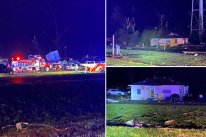 Tornadoes sweep through Mississippi, leaving at least 21 dead