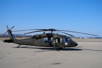 Dos helicópteros HH60 Blackhawl se estrellaron cerca de Fort Campbell, Kentucky.
