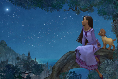 Póster promocional de 'Wish', la película con la que Disney celebra sus