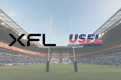 Las ligas menores de football XFL y USFL estarían cerca de fusionarse.