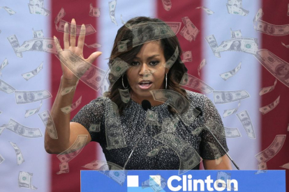 Michelle Obama dineros