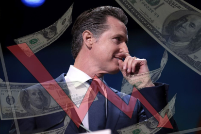 Gavin Newsom, gobernador de California.