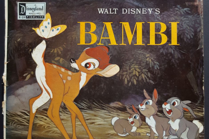 Cartel de la película animada 'Bambi'.