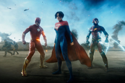 Fotograma de un fragmento de 'The Flash', la nueva película de Warner Bros.
