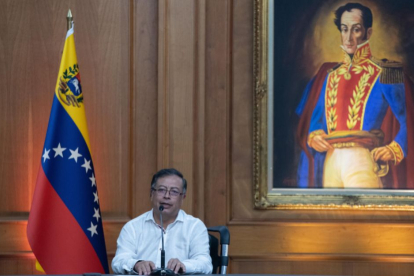 Gustavo Petro, presidente de Colombia desde agosto de 2022. Imagen de archivo.