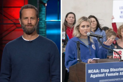 Kirk Cameron y Riley Gaines