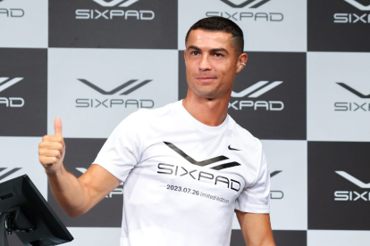 Cristiano Ronaldo, futbolista del Al Nassr de la liga saudí.