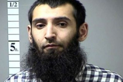 Sayfullo Saipov, terrorista uzbeko que asesinó a ocho personas e hirió a otras 18 en un carril bici de Nueva York el 31 de octubre de 2017.