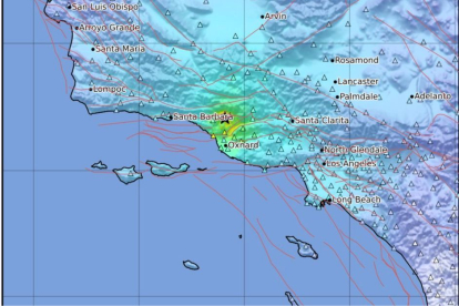 Terremoto en California