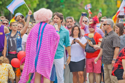 El presidente de Canadá, Justin Trudeau,