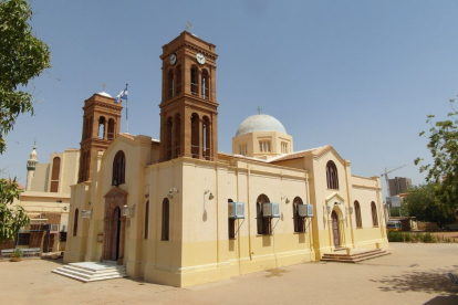 Iglesia ortodoxa griega de Jartum (Sudán).