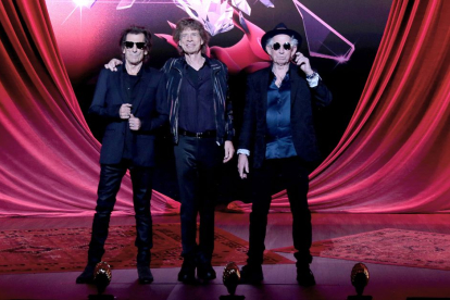 The Rolling Stones durante la presentación del álbum 'Hackney Diamonds'