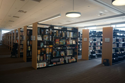 Imagen de la biblioteca pública en Austin, Texas.