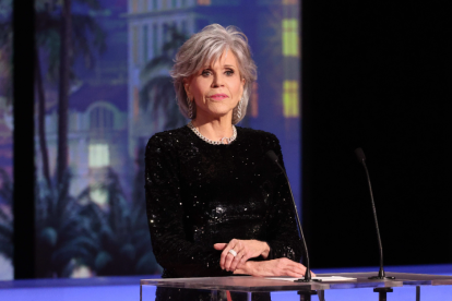Jane Fonda en el Festival Internacional de Cine de Cannes