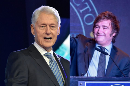 Bill Clinton- Javier Milei