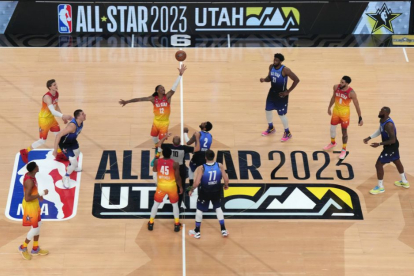 NBA All-Star Game 2023 celebrado en Salt Lake City, Utah.