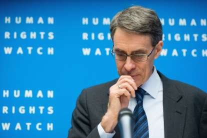 El ex director ejecutivo de Human Rights Watch Kenneth Roth en 2014.