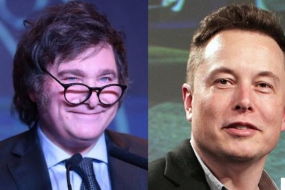 Javier Milei y Elon Musk