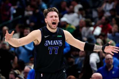 Luka Dončić, jugador de los Dallas Mavericks de la nBA: