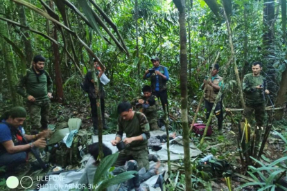 Encuentran a los niños perdidos en Colombia con vida.