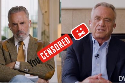 Jordan Peterson y Robert Kennedy Jr., durante su conversación.