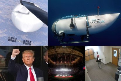 Globo espía Chino, Submarino Titan, Donald Trump, Super Bowl, tiroteo Nashville
