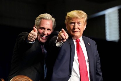 Kevin McCarthy- Donald Trump/Wikimedia Commons