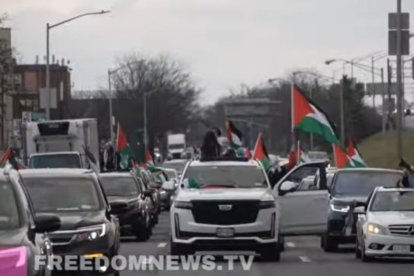 Manifestación antiisraelí.