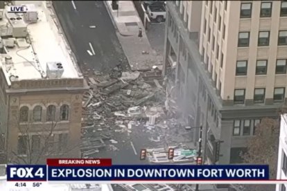 Explosión en el hotel
