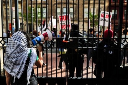 "Cuando cierras universidades, significa que el otro lado gana": Trump carga contra Columbia por ceder ante las protestas antisemitas