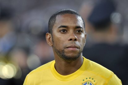 El jugador brasileño Robinho