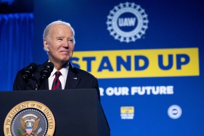 Biden celebra con el UAW y recibe el respaldo de su presidente