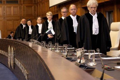 Miembros de la Corte Internacional de Justicia