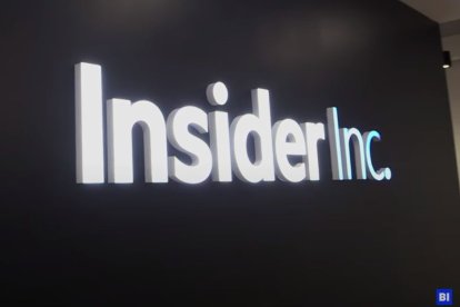 Captura de un vídeo de YouTube realizado por Business Insider en el que enseñan su nueva sede.