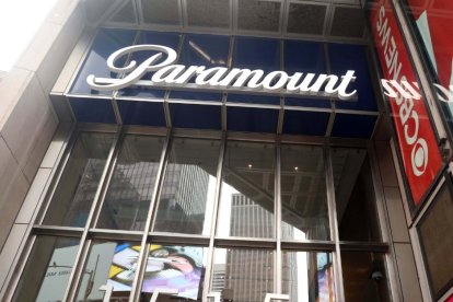 Sede del edificio de Paramount Global situado en Nueva York.
