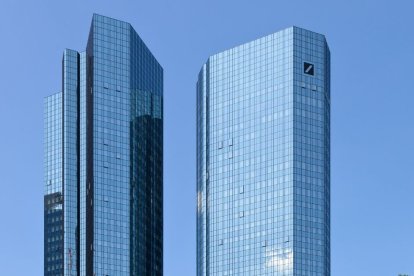 Sede de Deustche Bank en Frankfurt (Alemania)