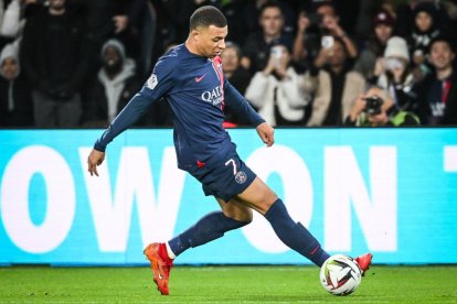 Kylian Mbappé, futbolista del París Saint-Germain.