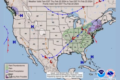 Pronóstico Servicio Nacional de Meteorológico | Captura NSSS