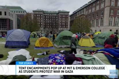 Estudiantes del MIT y Emerson College establecen campamentos pro palestinos y más noticias destacadas