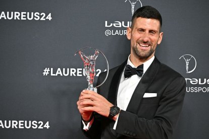 Djokovic, Bonmatí y Bellingham ganan los premios Laureus del deporte