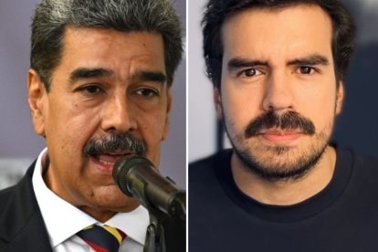 Nicolás Maduro y Orlando Avendaño