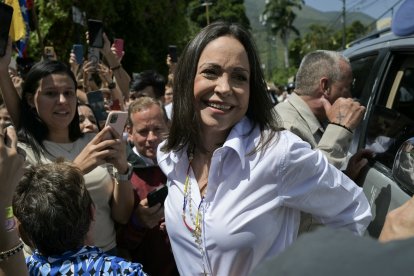 María Corina Machado, líder de la oposición venezolana